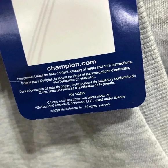 Champion Fleece Lined Joggers/sweatpants,hip pockets,drawcord elastic waist,logo - Picture 3 of 8